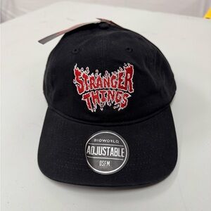 Stranger Things Baseball Hats - Black/Red, O/S, NWT
